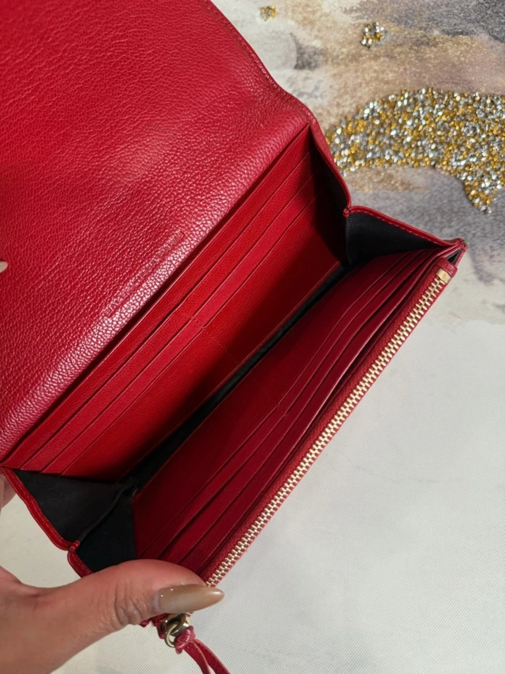 BALENCIAGA Purse Red Women Authentic secondhand